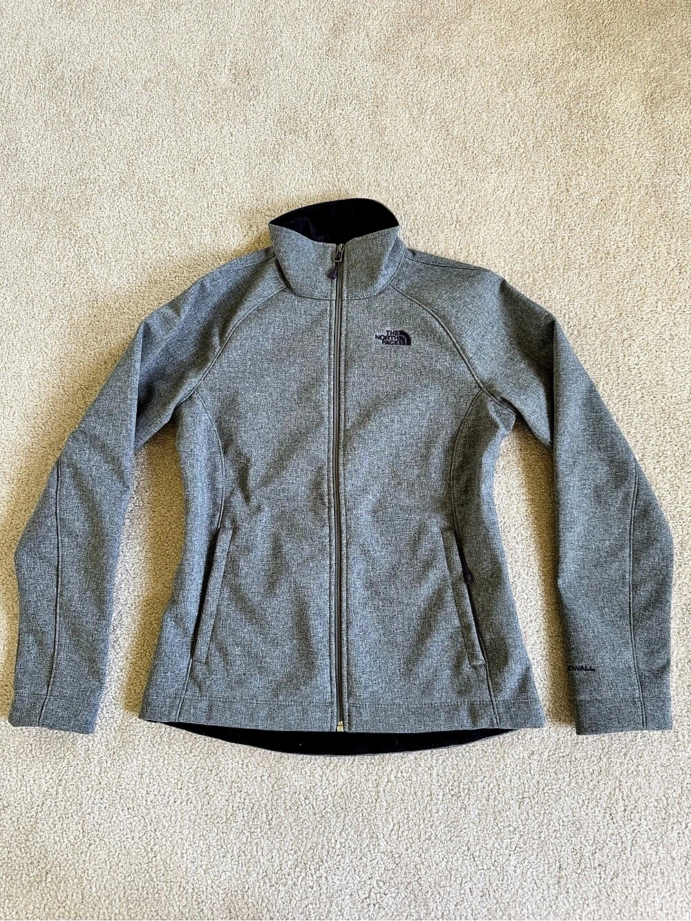 The North Face Apex Bionic Softshell Jacket Gray Small